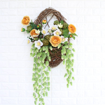 Faux Silk 16'' Wreath