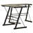 Modular L-Shaped Glass Steel Computer Desk-1770100491
