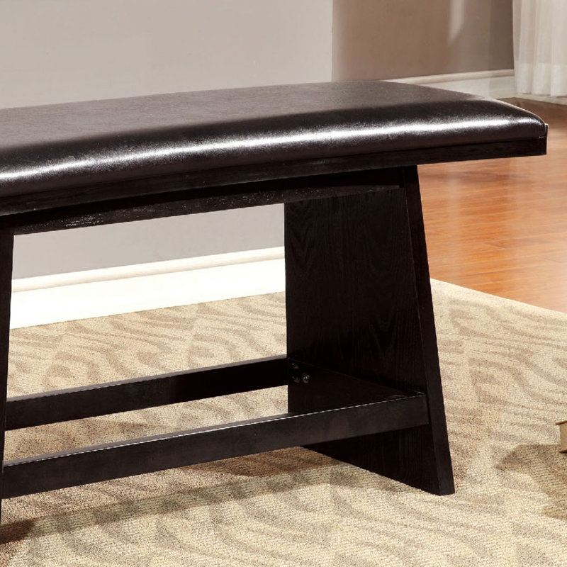 Modern Contemporary Style 1Pc Counter Height Bench