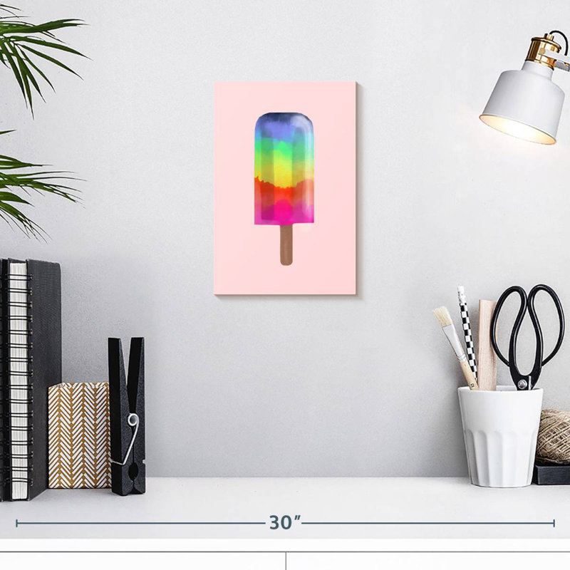 Yarlin Rainbow Popsicle, H 12 po x l 8 po