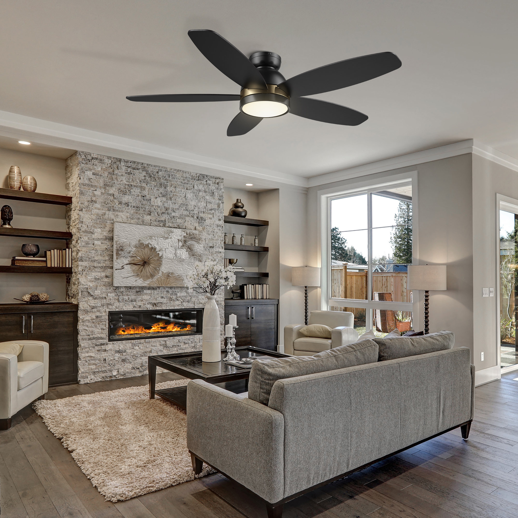 Mintun 48'' Ceiling Fan with Light