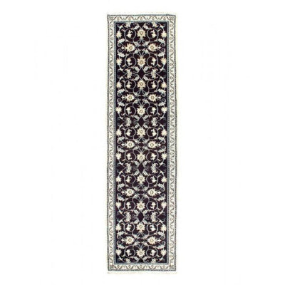Floral Area Rug in Blue