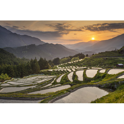 Rice Terraces by SeanPavonePhoto - Wrapped Canvas Print