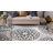 Floral Dark and Light Gray Area Rug-1686073923