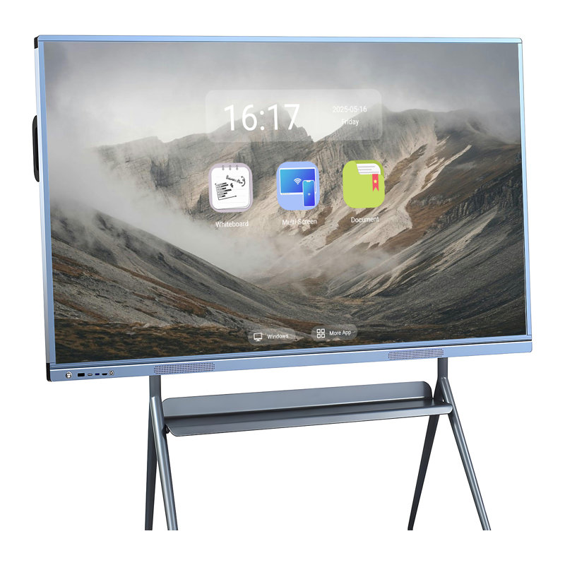 JYXCN 4K Uhd Smart TVs, 55 pouces tout en un tableau blanc électronique électronique et tableau blanc interactif Smartboard double système multi-touch pour les entreprises, le bureau et la salle de classe