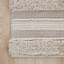 Tapis de bain tissé à la main antidérapant à rayures douces et absorbant l'eau 20 x 32-111720978-111720977