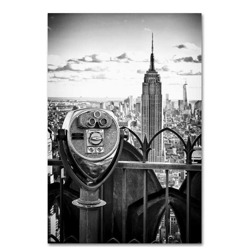 Art mural sur toile tendue - Philippe Hugonnard «Look Manhattan» pour décoration de salon, de chambre à coucher ou de bureau - 16 x 24