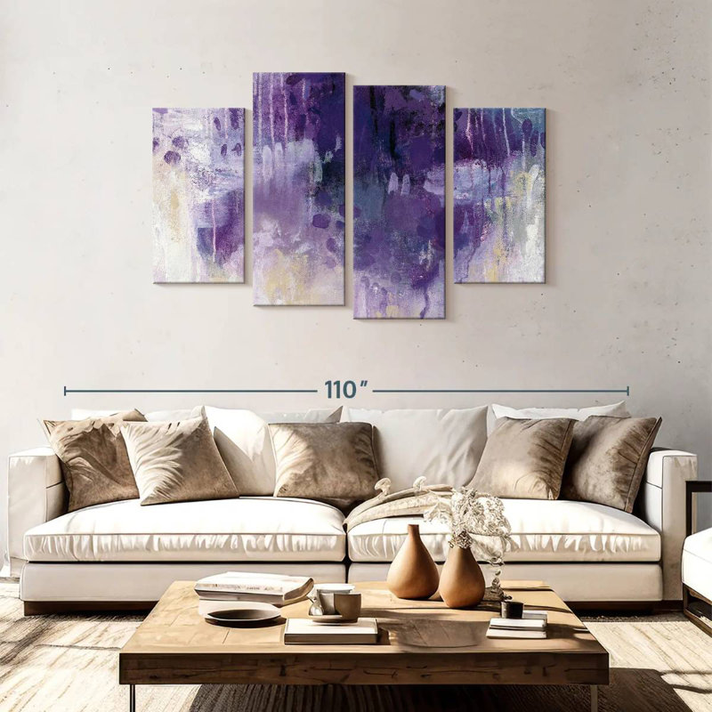 Pluie violette