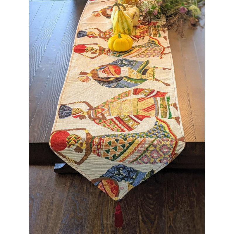 Axis Geometric Table Runner, 54" L x 13" W