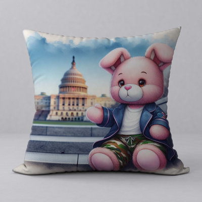 Housse et insert de coussin décoratif en polyester