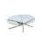 Ruka Glass Top Single Coffee Table