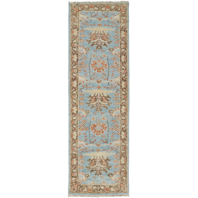 Beall Hand Knotted Wool Oriental Area Rug