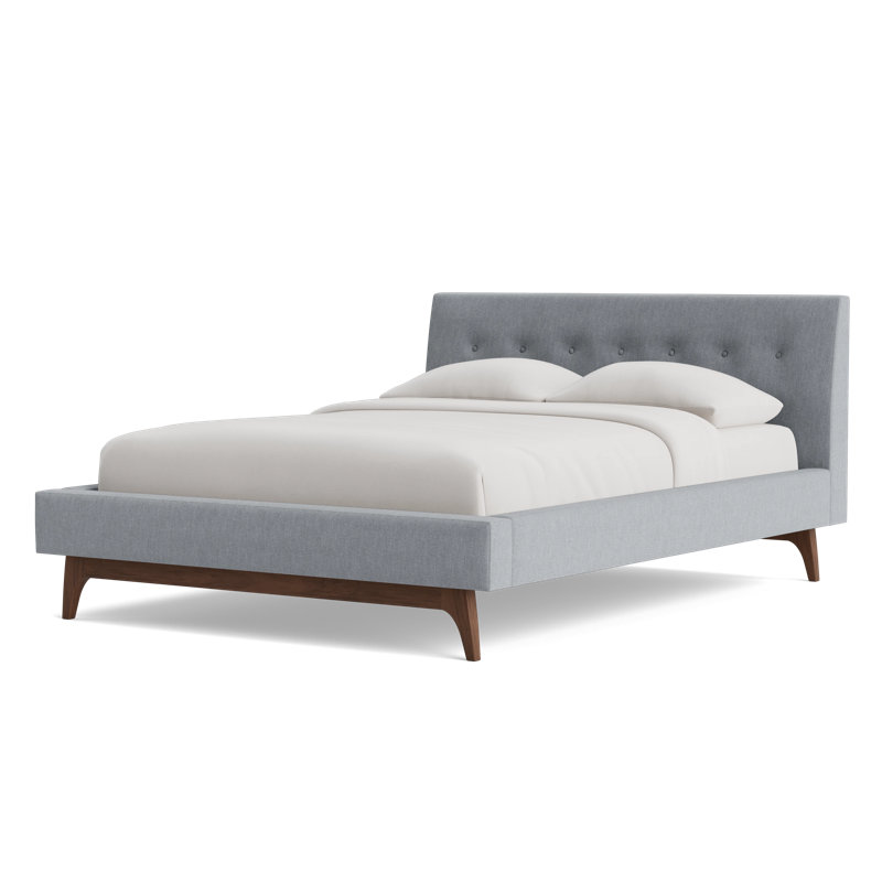 Tyler Bed, Queen, Performance Weave - Zinc