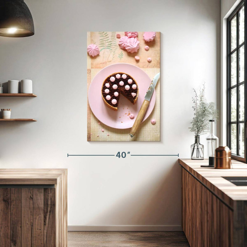 Yarlin Chocolate Truffle Birthday Cake, 39" H x 26" W