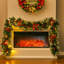 270cm Lighted Faux Garland with Lights