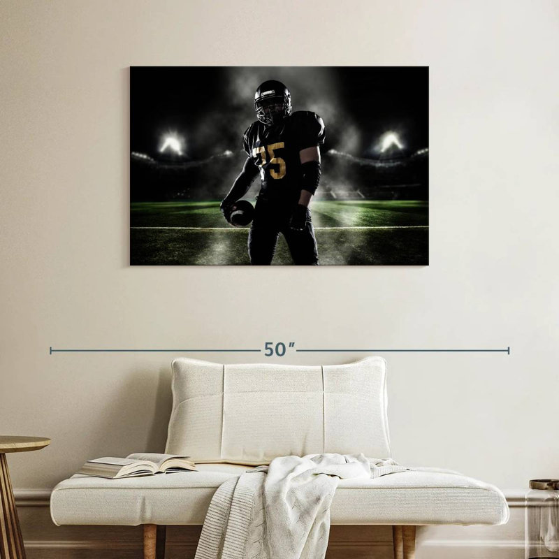 Quart de football Sireci, H 26 po x l 39 po