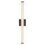 Geri 30-in Black dimmable LED Wall Sconce-123294069