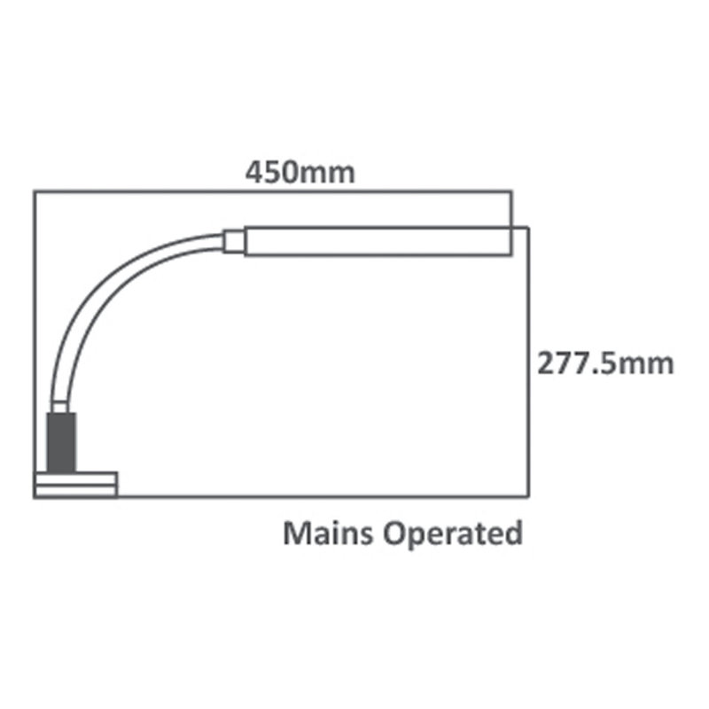 Kinchen Metal Clip On Lamp