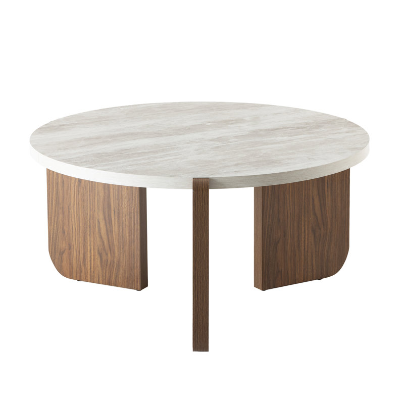 Table basse 31,5 ", 16.5"H X 31.5"W X 31.5"D, Brown