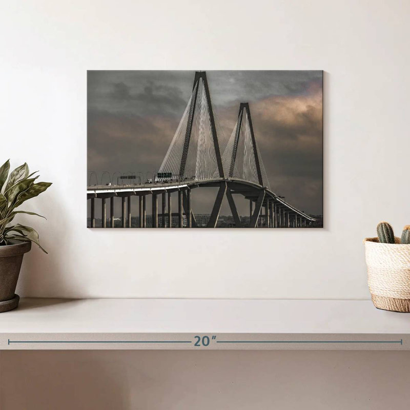 Rorry Iconic Ravenel Bridge, 8" H x 12" W