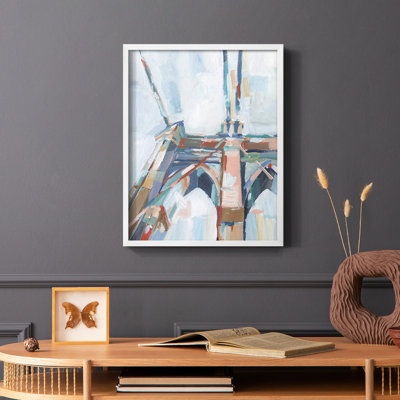 «Big City Colors I», reproduction encadrée - bois massif