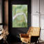 Art mural en verre épique «Green Ghost 2» par June Erica Vess, 24 po x 36 po-117453158