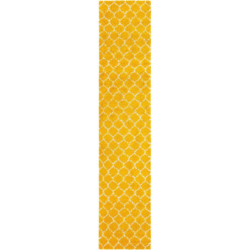 Denerio Geometric Indoor Rug, Runner 3'3" x 5'