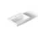 Tresham® Ceramic Rectangular Drop-In Bathroom Sink with Overflow