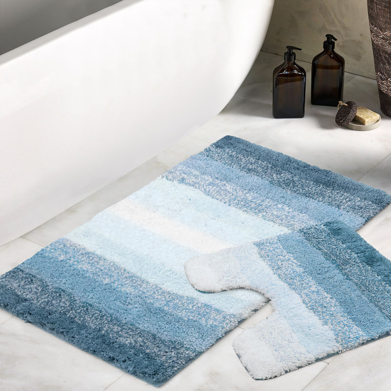 Joondalup Superstripe Bath Set, Blue