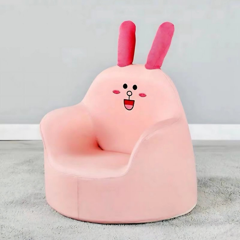 Canapé pour enfants et tout-petits Cozy Bunny, Rose