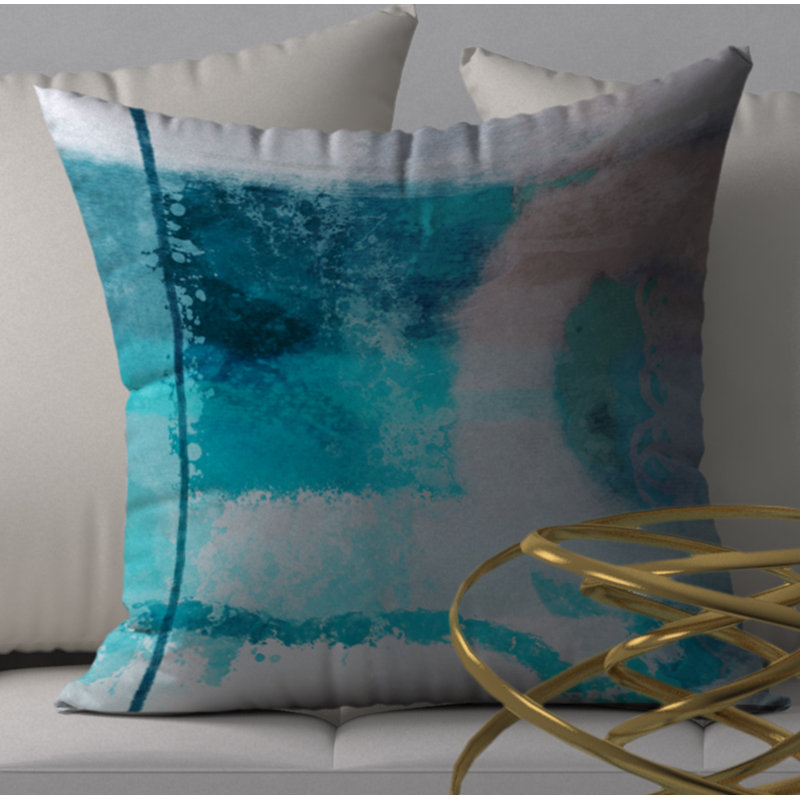Housse de coussin carrée/insert, 18" x 18"