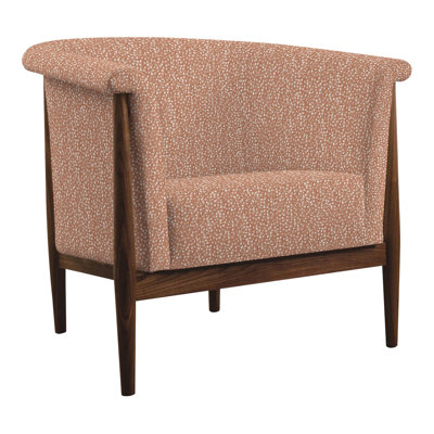 Fauteuil demi-tonneau l 34,5 po Walnut Grove