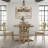 Eugley Acacia Round Dining Table-1377400727