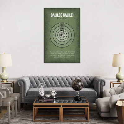 Galileo Galilei - Wrapped Canvas Print