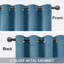 Aspire Homeware Linen 100% Blackout Curtain Pair for Maximum Privacy and Light Control-1930748814-1930748811