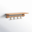 Faustina Wall Shelf with Hooks