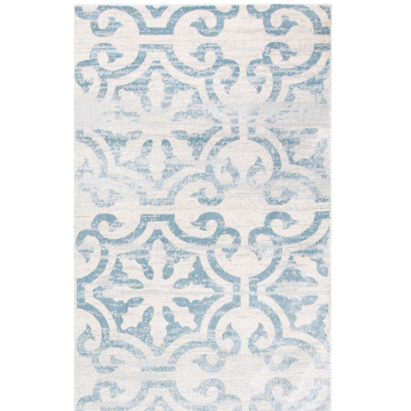 Winnols Performance Geometric Rug, Rectangle 5'3" x 7'7"