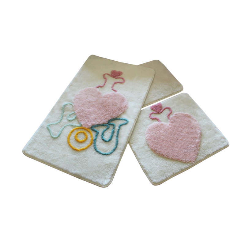 Ensemble de tapis de bain 3 pièces