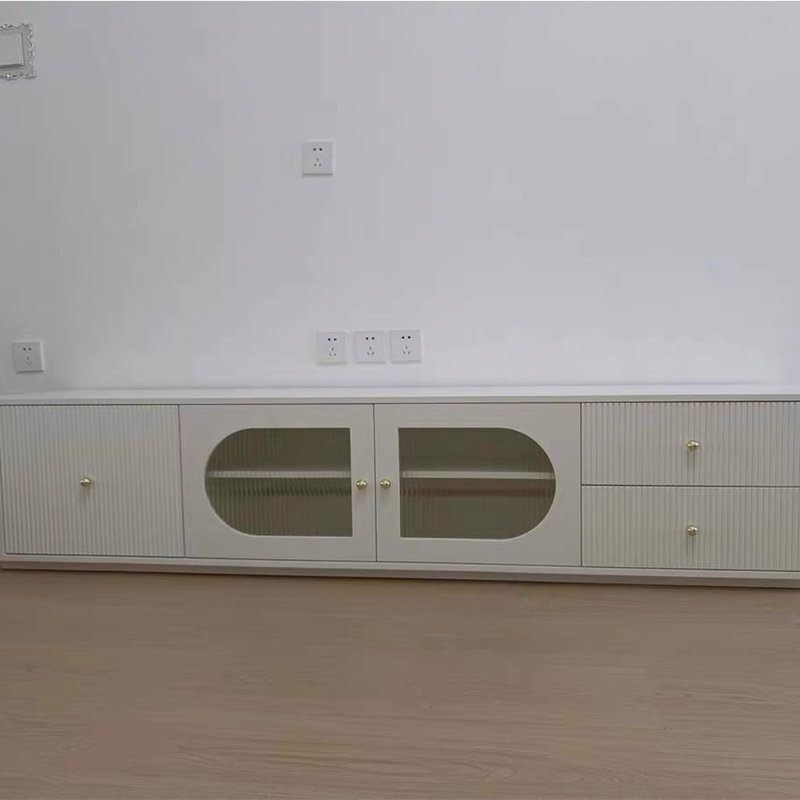 Large capacity multi-function TV stand, 78.74" W