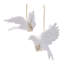 Ensemble de 4 ornements Dove
