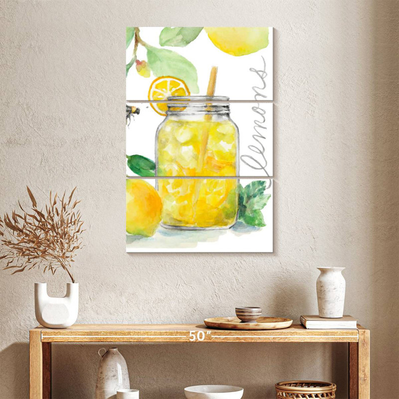 Yarlin Bee-Friend The Lemons And Lemonade, 38" H x 24" W
