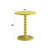 Acton Yellow Finish Accent Table
