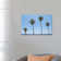 Palm Trees By The Sea by Melanie Viola - Wrapped Canvas Art Prints
