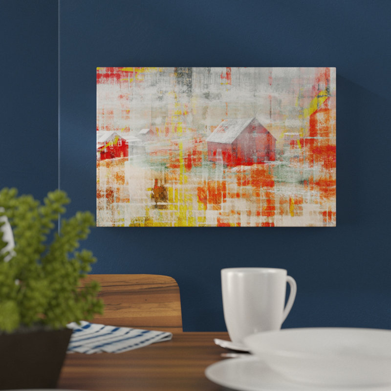 Parvez Taj - Wrapped Canvas Painting, 30cm H x 45cm W x 5cm D