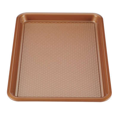 Ayesha Curry Bakeware Nonstick Cookie Baking Pans, Copper