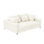 Canapé 102,4 po en velours côtelé 102,4 po, canapé-lit rembourré confortable et moderne, sièges profonds avec coussins moelleux, canapé-lit convertible à siège profond pour la chambre à coucher du salon-129442219