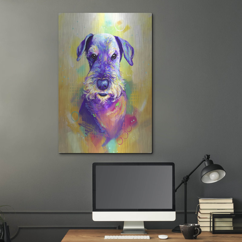 «Pop Art Schnauzer» par Furbaby Affiliates, H 36 po x l 24 po