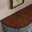 Vintage Wooden Cabinet with Metal Handles