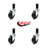 Rubber Swivel Expanding Stem Caster