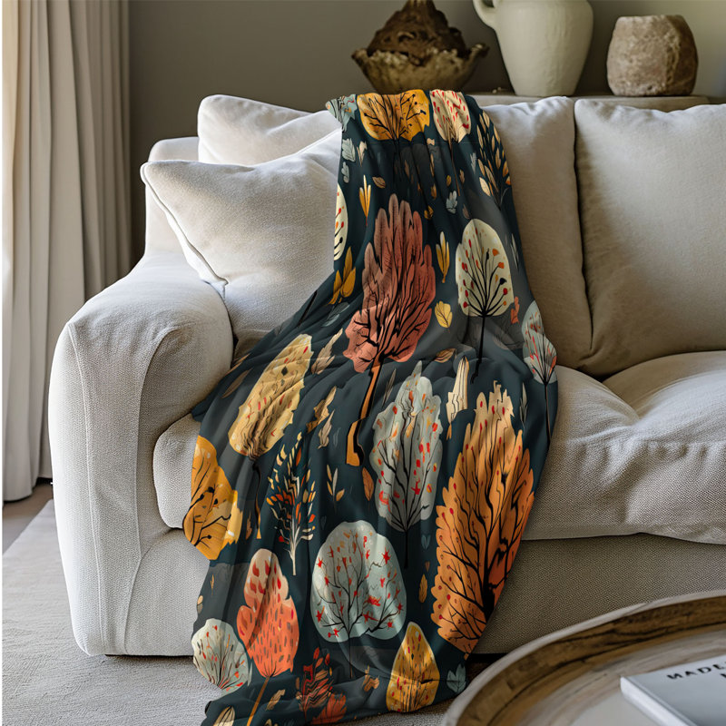 Throw Blanket, 60" W x 80" L